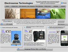 Tablet Screenshot of electrosense.com.au